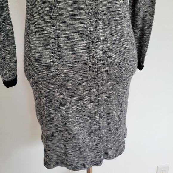 Madewell Space Dye Dress Sheath Long Sleeve Cotton Casual Lightweight Women XS - Picture 8 of 11